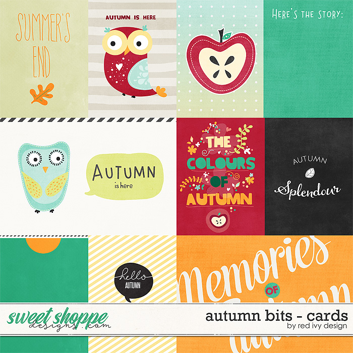 Autumn Bits - Cards by Red Ivy Design