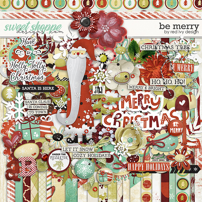 Be Merry by Red Ivy Design