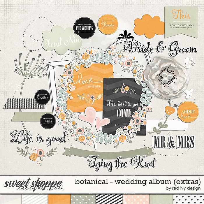Botanical - Wedding Album - Extras by Red Ivy Design Botanical - Wedding Album - Extras by Red Ivy Design