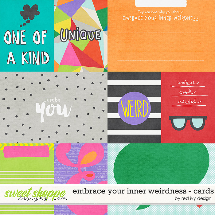 Embrace Your Inner Weirdness - Cards by Red Ivy Design Embrace Your Inner Weirdness - Cards by Red Ivy Design