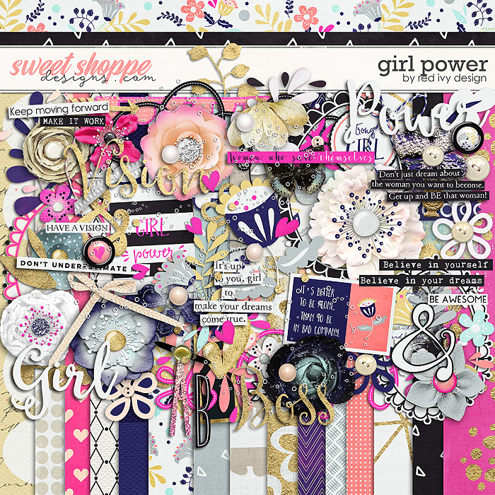 Girl Power by Red Ivy Design