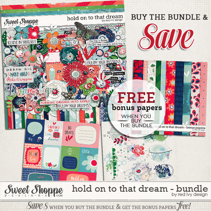Hold On To That Dream - Bundle - by Red Ivy Design