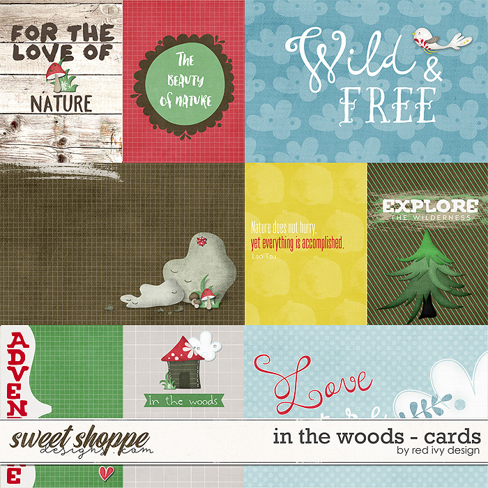 In The Woods - Cards by Red Ivy Design