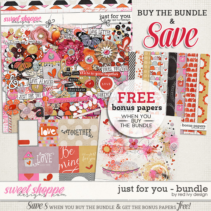 Just For You - Bundle by Red Ivy Design