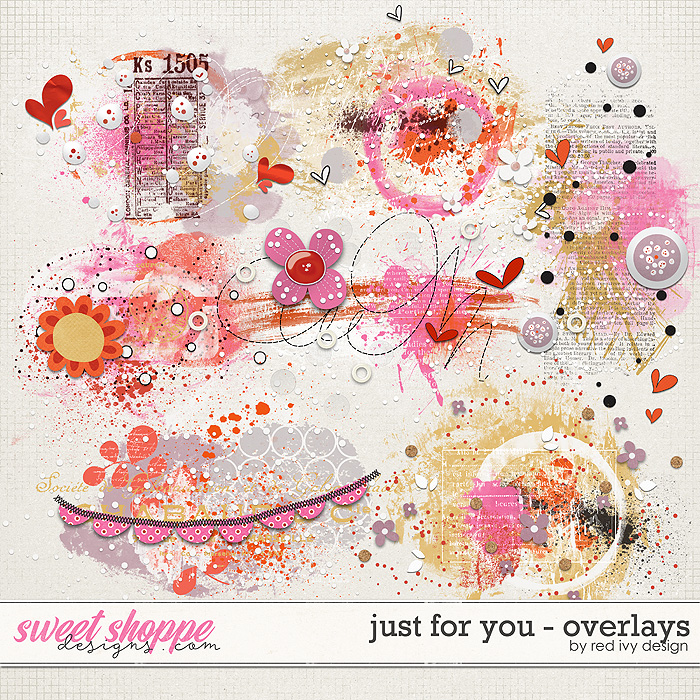 Just For You - Overlays by Red Ivy Design