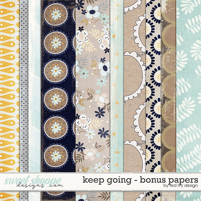 Keep Going - Bonus Papers - by Red Ivy Design Keep Going - Bonus Papers - by Red Ivy Design