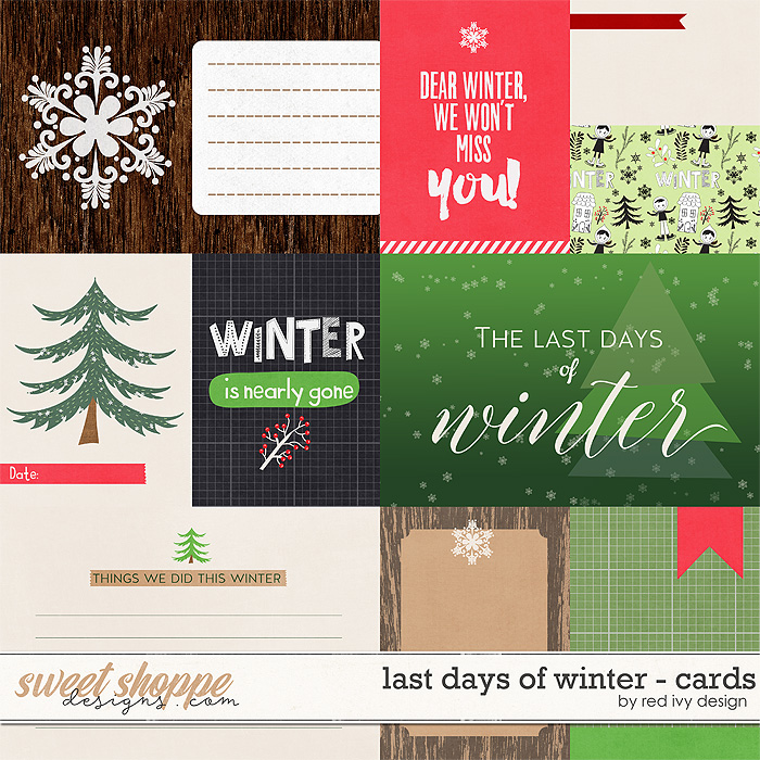 Last Days of Winter - Cards by Red Ivy Design Last Days of Winter - Cards by Red Ivy Design