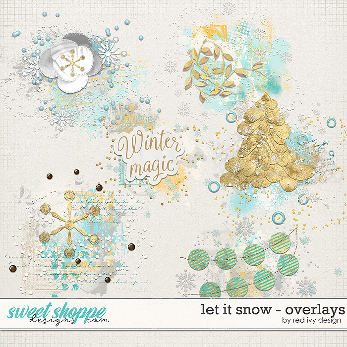 Let It Snow - Overlays by Red Ivy Design