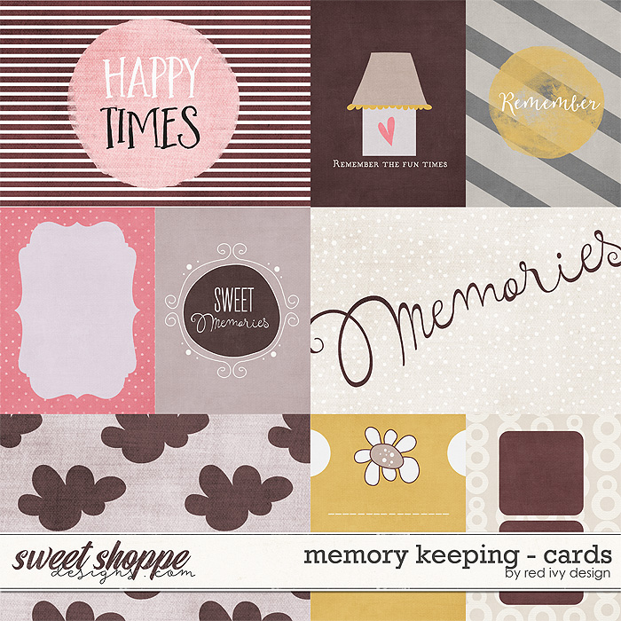 Memory Keeping - Cards by Red Ivy Design Memory Keeping - Cards by Red Ivy Design