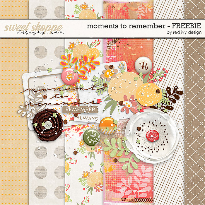 Moments to Remember FREEBIE by Red Ivy Design