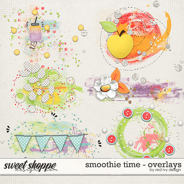 Smoothie Time - Overlays by Red Ivy Design Smoothie Time - Overlays by Red Ivy Design