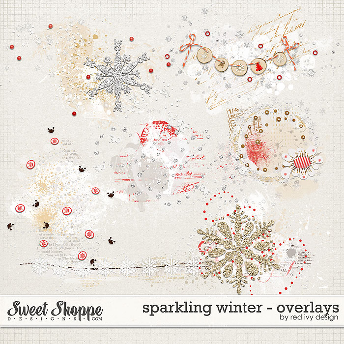 Sparkling Winter - Overlays - by Red Ivy Design