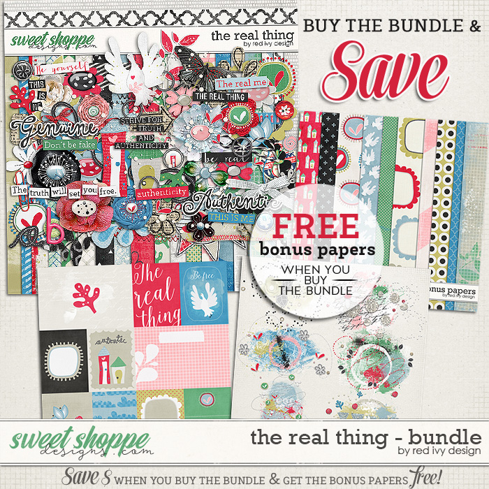 The Real Thing - Bundle by Red Ivy Design