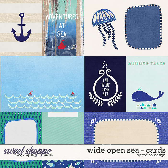 Wide Open Sea - Cards by Red Ivy Design Wide Open Sea - Cards by Red Ivy Design