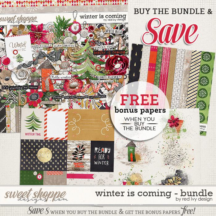 Winter is Coming - Bundle by Red Ivy Design