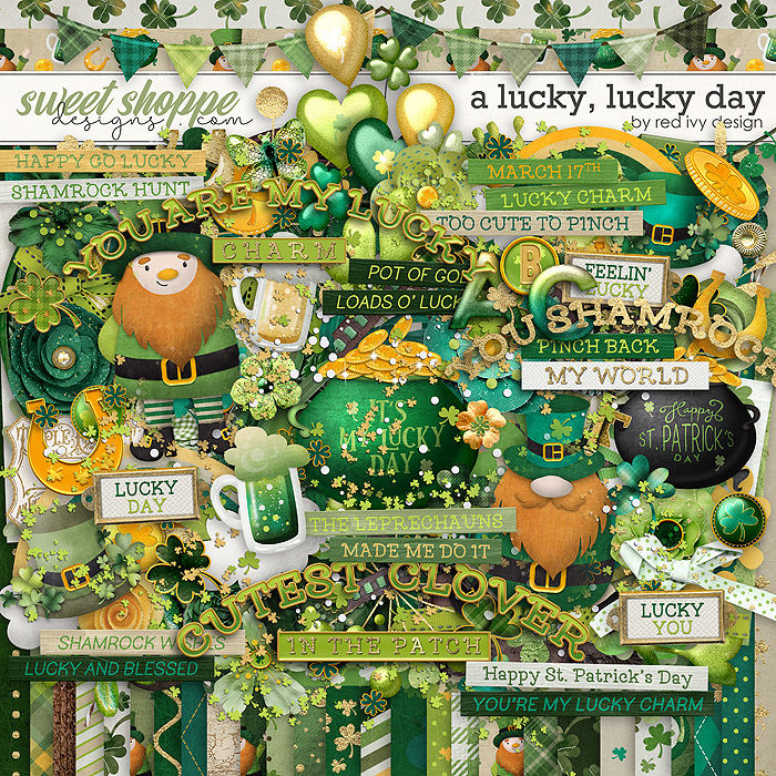 A Lucky, Lucky Day by Red Ivy Design