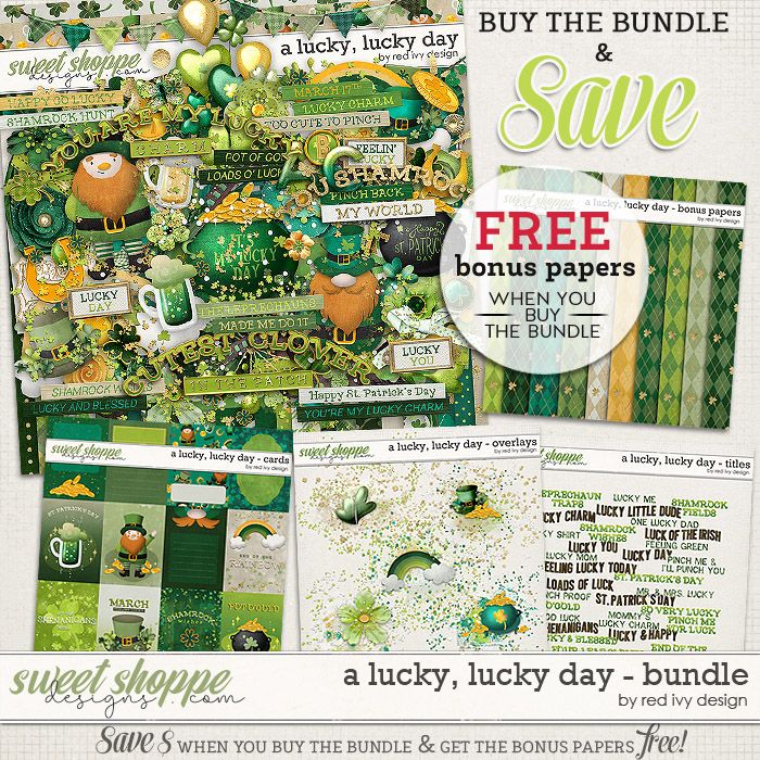 A Lucky, Lucky Day - Bundle by Red Ivy Design