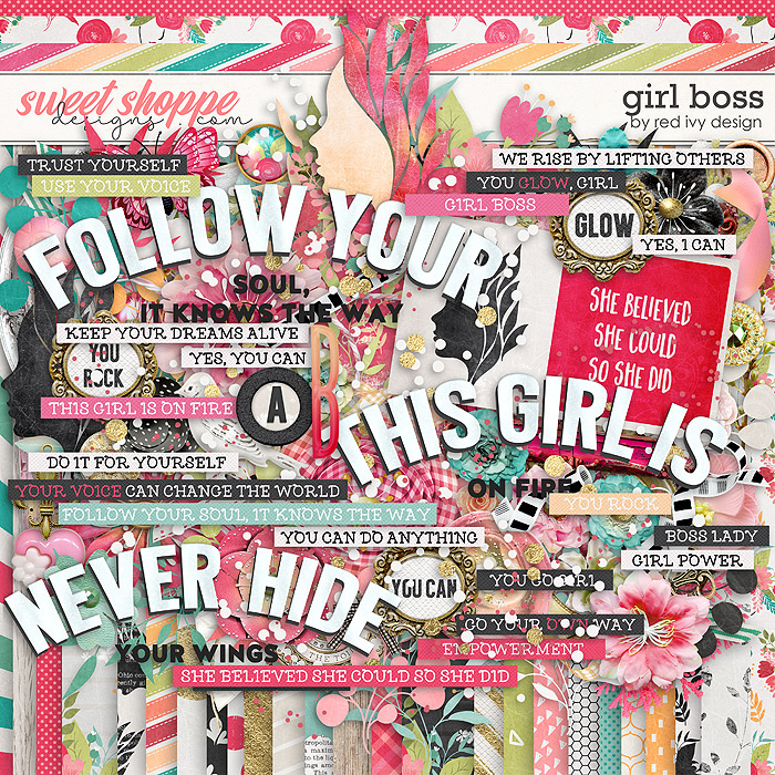 Girl Boss by Red Ivy Design