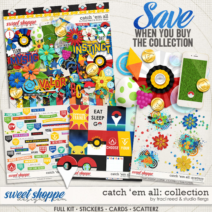 Catch 'Em All: COLLECTION by Traci Reed and Studio Flergs
