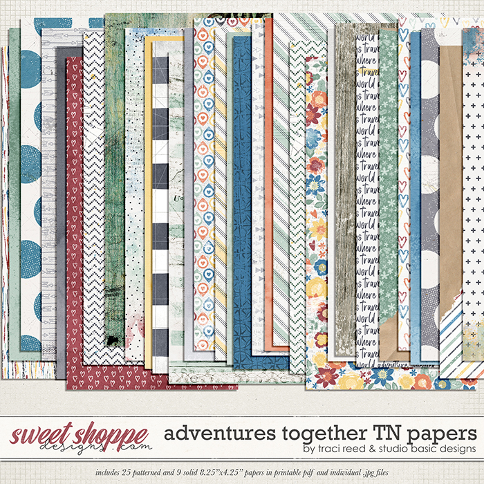 Adventures Together TN Papers by Studio Basic & Traci Reed