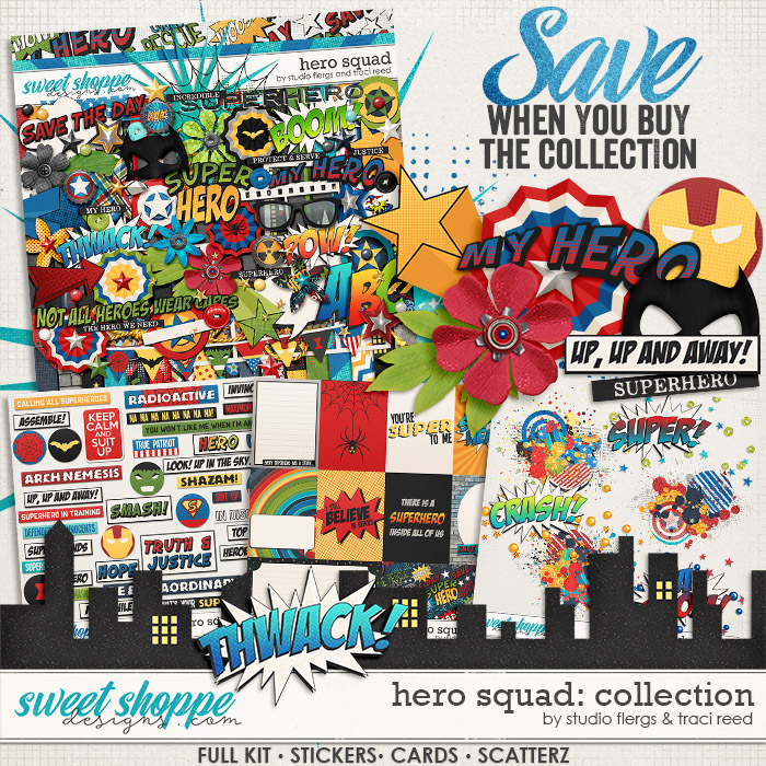 Hero Squad: COLLECTION by Studio Flergs & Traci Reed