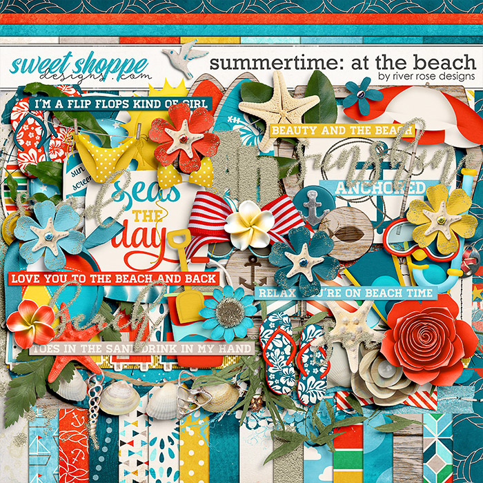 Summertime: At the Beach Kit by River Rose Designs