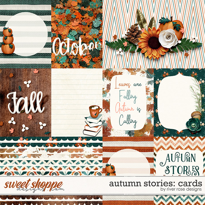 Autumn Stories: Cards by River Rose Designs