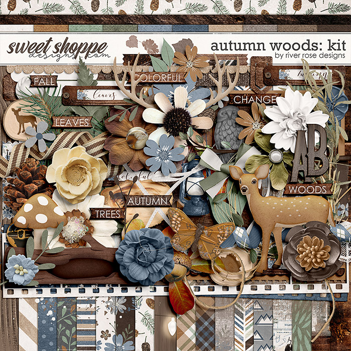 Autumn Woods: Kit by River Rose Designs