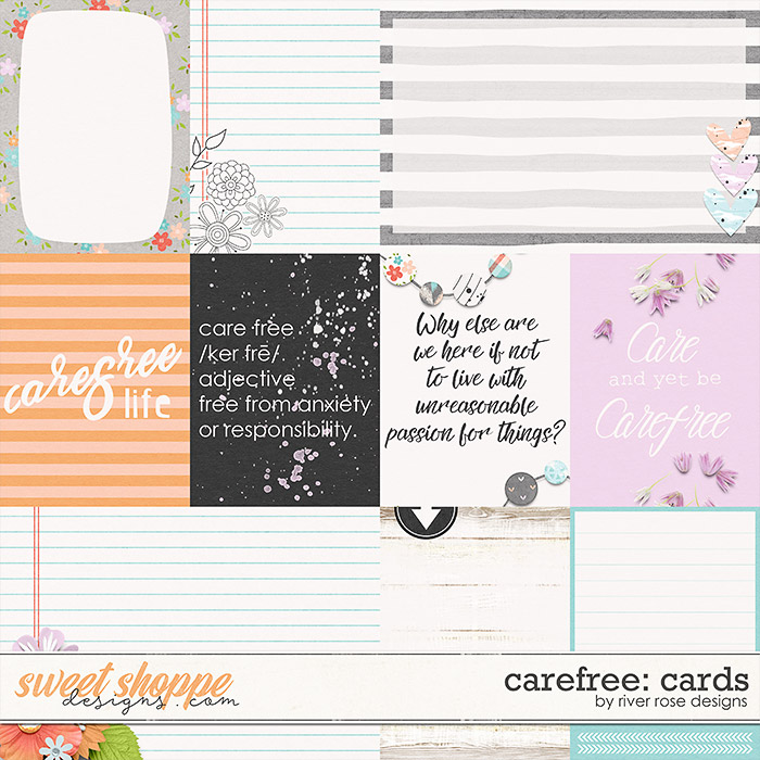 Carefree: Cards by River Rose Designs