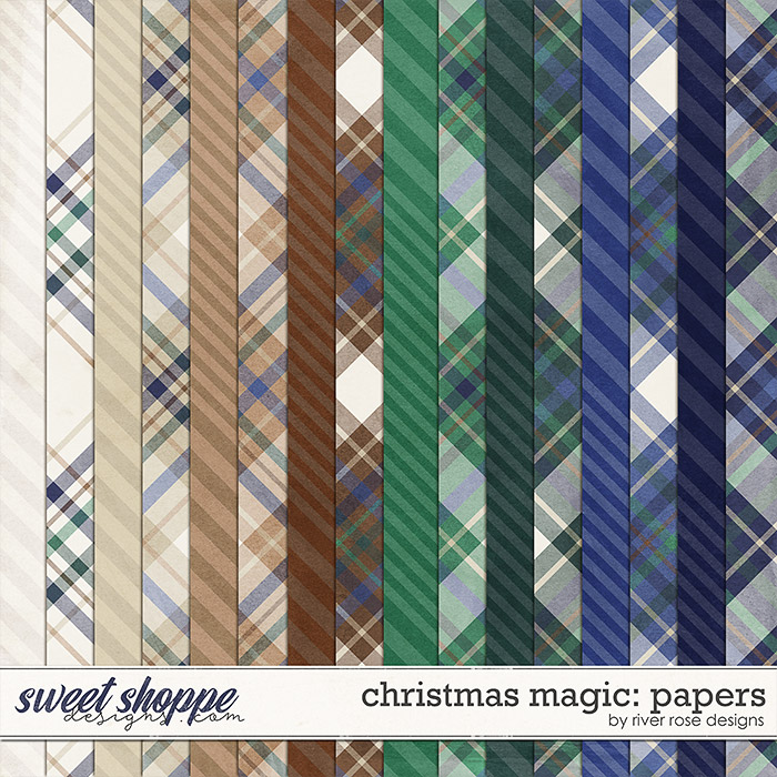 Christmas Magic: Papers by River Rose Designs Christmas Magic: Papers by River Rose Designs