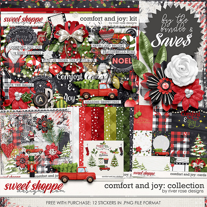 Comfort and Joy: Collection + FWP by River Rose Designs