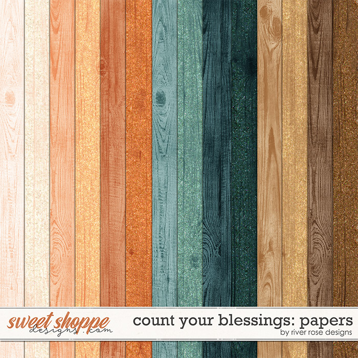 Count Your Blessings: Papers by River Rose Designs