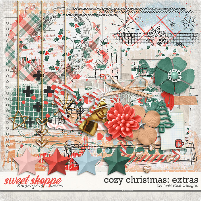 Cozy Christmas: Extras by River Rose Designs