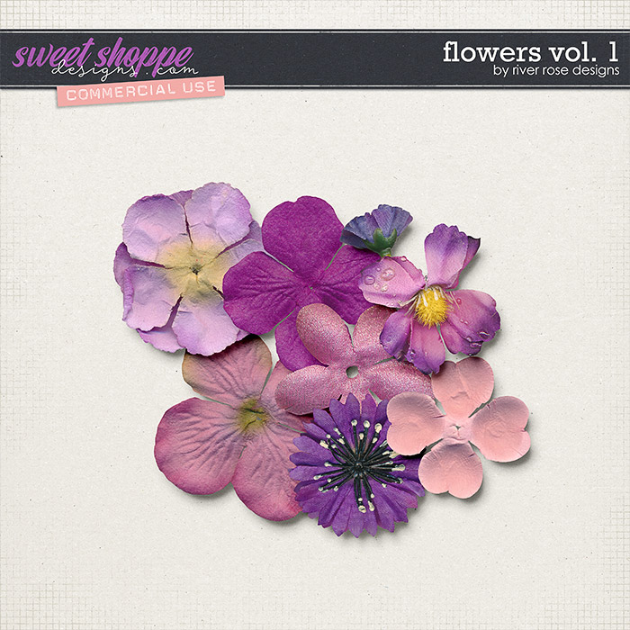 CU Flowers Vol. 1 by River Rose Designs
