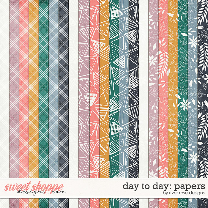 Day to Day: Papers by River Rose Designs