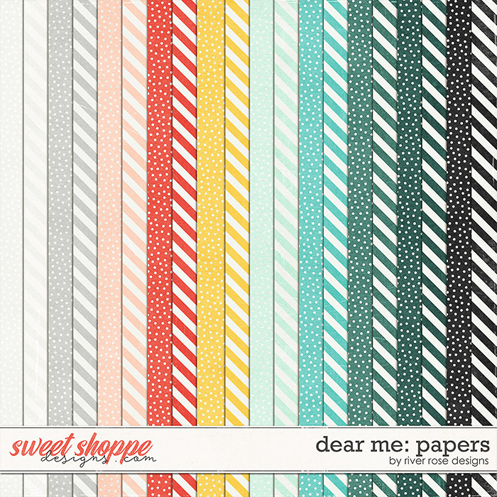 Dear Me: Papers by River Rose Designs