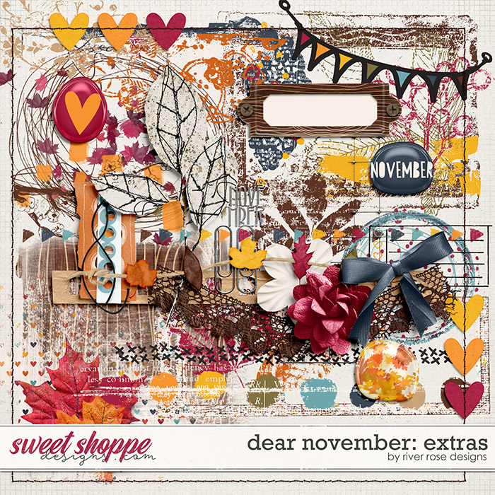 Dear November: Extras by Rive Rose Designs