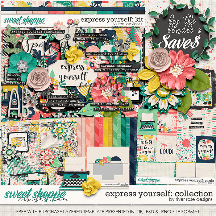 Express Yourself: Collection + FWP by River Rose Designs