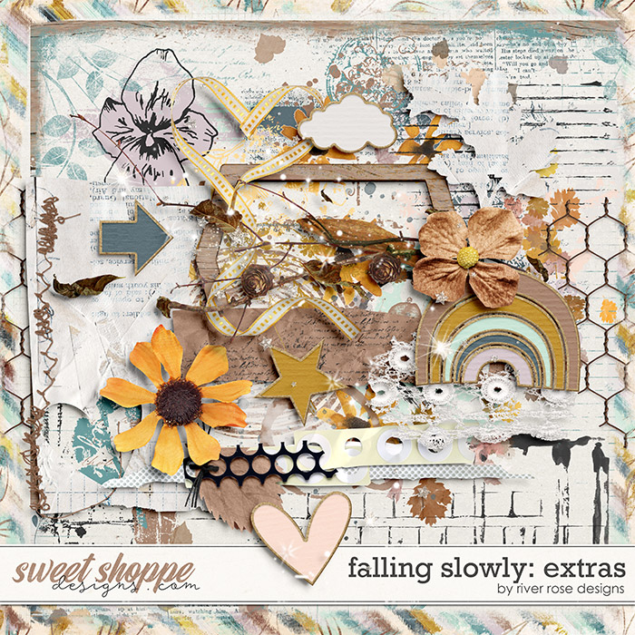 Falling Slowly: Extras by River Rose Designs