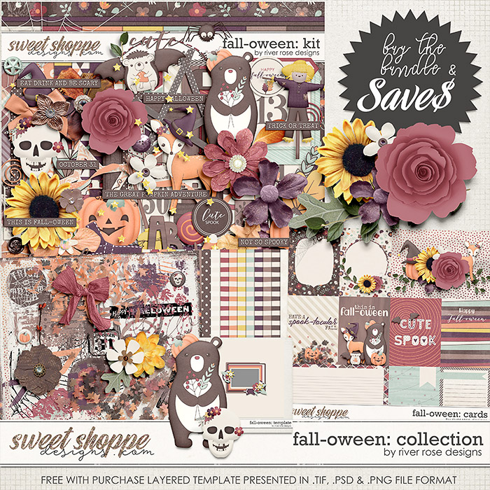 Fall-oween: Collection + FWP by River Rose Designs