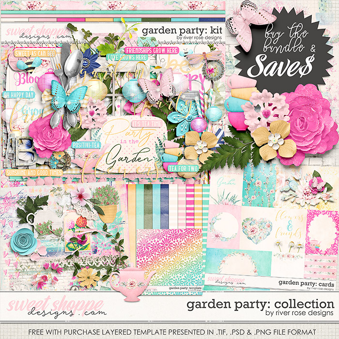 Garden Party: Collection + FWP by River Rose Designs