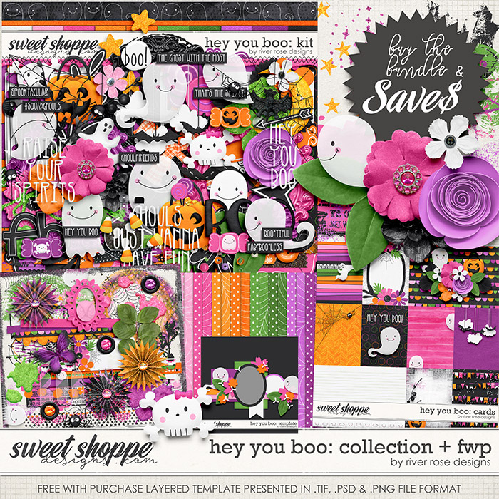 Hey You Boo: Collection + FWP by River Rose Designs