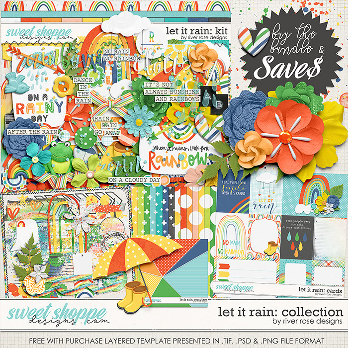 Let it Rain: Collection + FWP by River Rose Designs