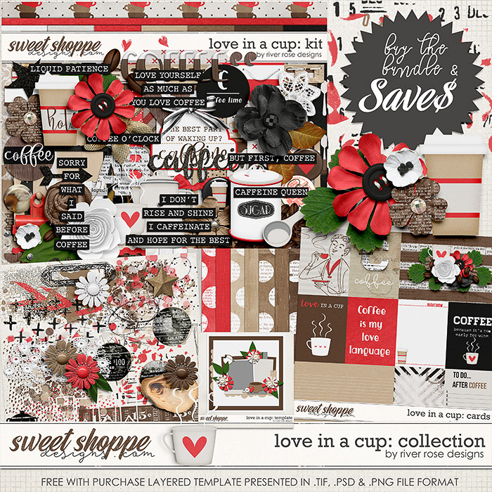 Love in a Cup: Collection + FWP by River Rose Designs