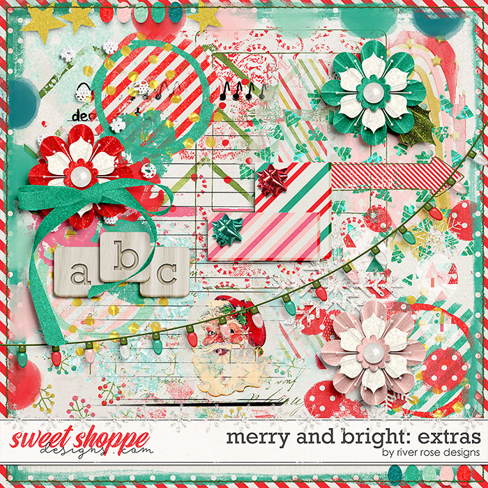 Merry and Bright: Extras by River Rose Designs