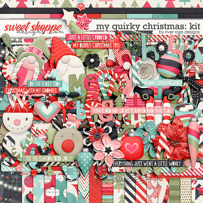 My Quirky Christmas: Kit by River Rose Designs 