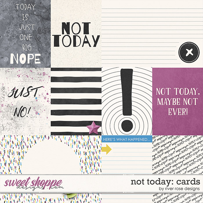 Not Today: Cards by River Rose Designs