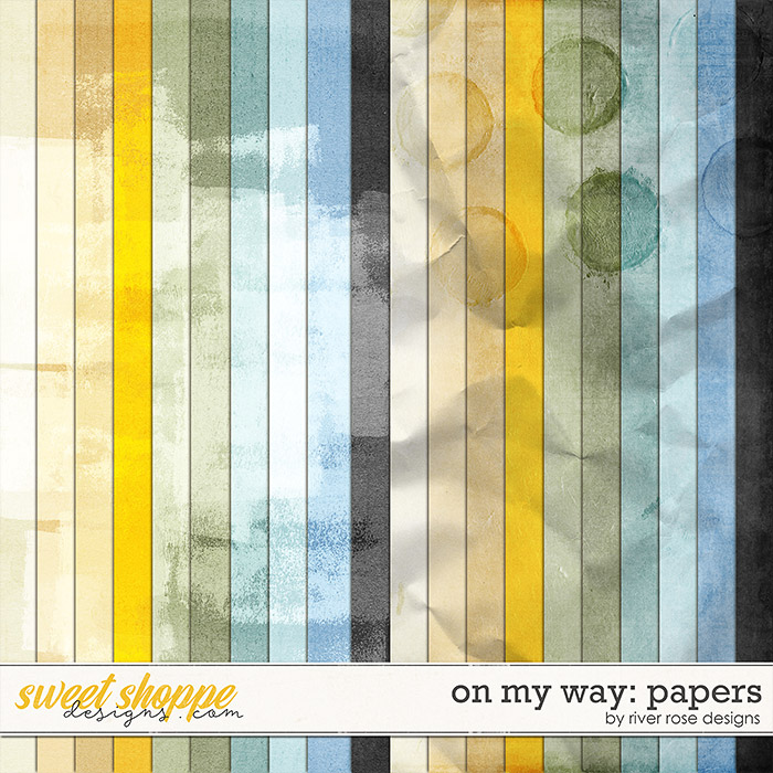 On My Way: Papers by River Rose Designs