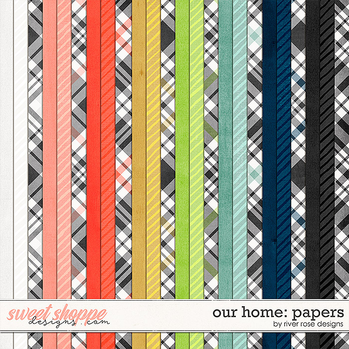 Our Home: Papers by River Rose Designs