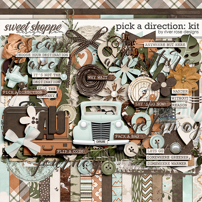 Pick a Direction: Kit by River Rose Designs
